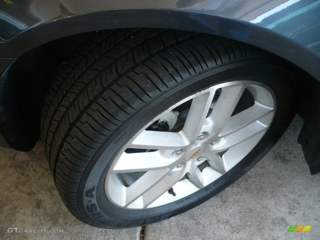 2011 Impala LTZ - Cyber Gray Metallic / Ebony photo #21