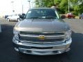 2012 Mocha Steel Metallic Chevrolet Silverado 1500 LT Extended Cab 4x4  photo #2