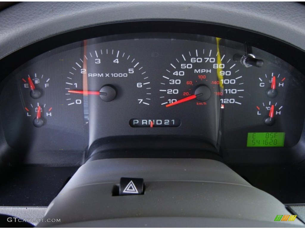 2004 F150 XLT SuperCrew - True Blue Metallic / Medium/Dark Flint photo #20