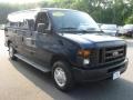 Dark Blue Pearl Metallic 2008 Ford E Series Van E150 XL Passenger