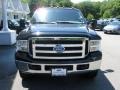 2005 Black Ford F250 Super Duty XLT SuperCab 4x4  photo #2