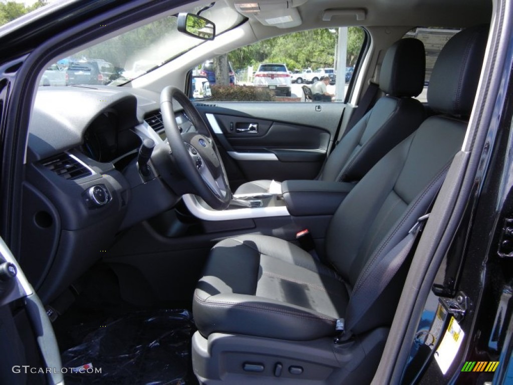 Charcoal Black Interior 2013 Ford Edge SEL Photo #66897808