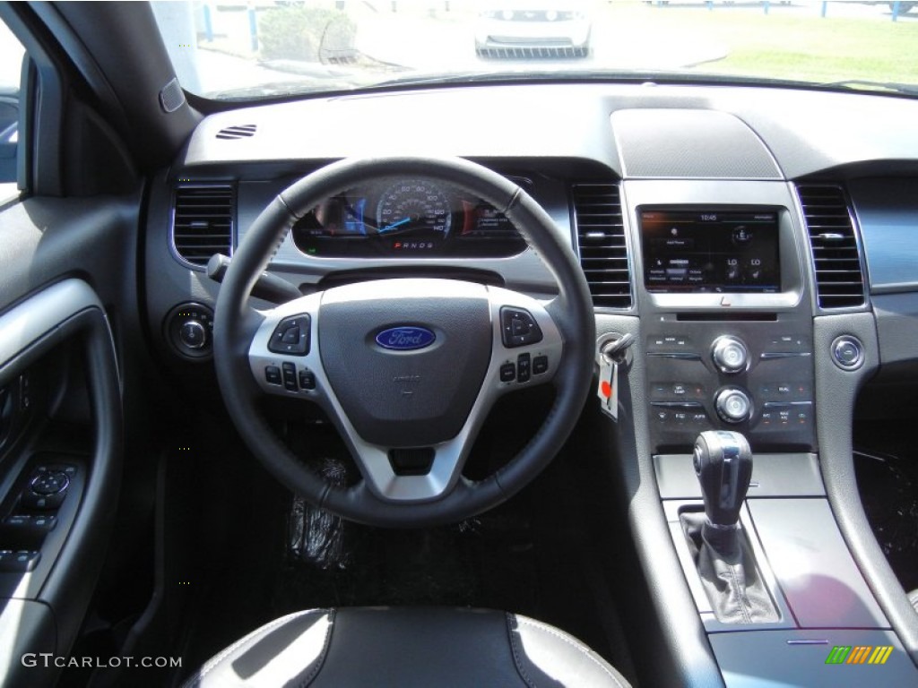 2013 Ford Taurus SEL Charcoal Black Dashboard Photo #66897946