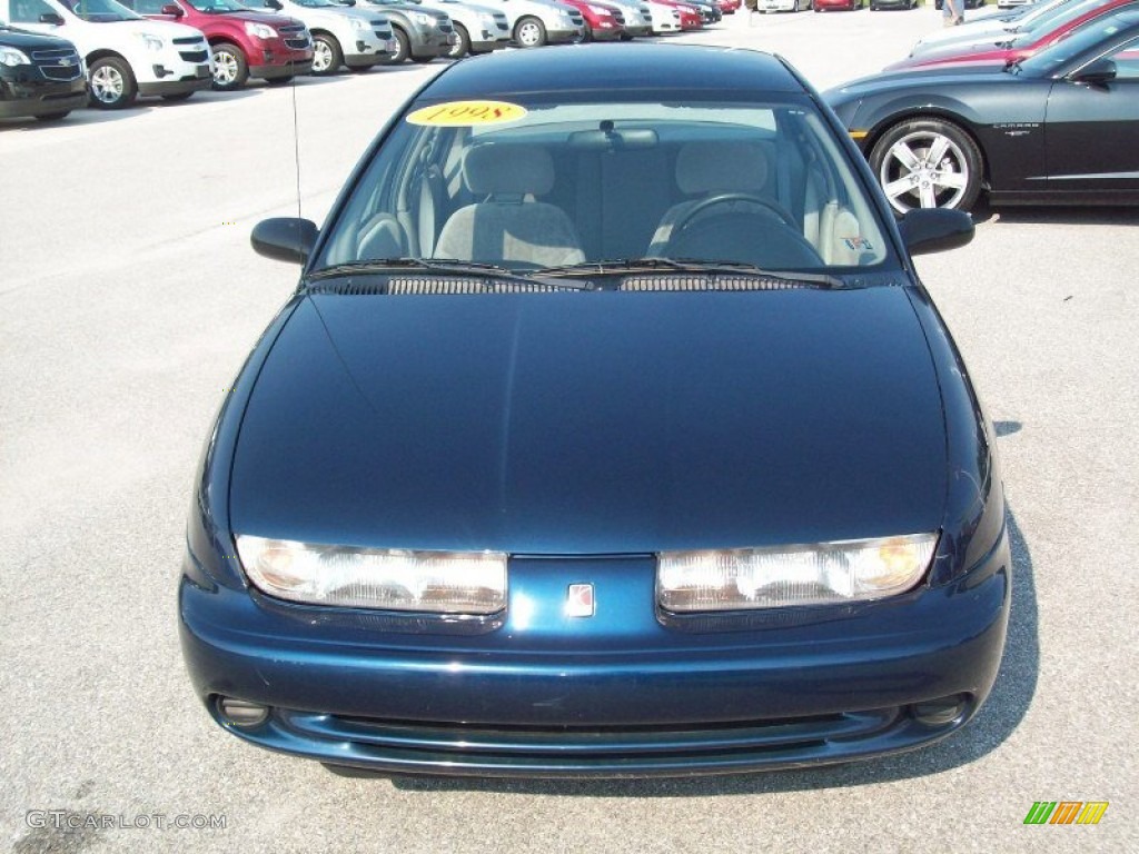 1998 S Series SL2 Sedan - Dark Blue Pearl Metallic / Tan photo #14