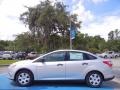 2012 Ingot Silver Metallic Ford Focus S Sedan  photo #2