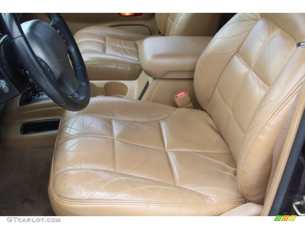 1997 Grand Cherokee Limited - Dark Rosewood Pearl / Camel photo #8