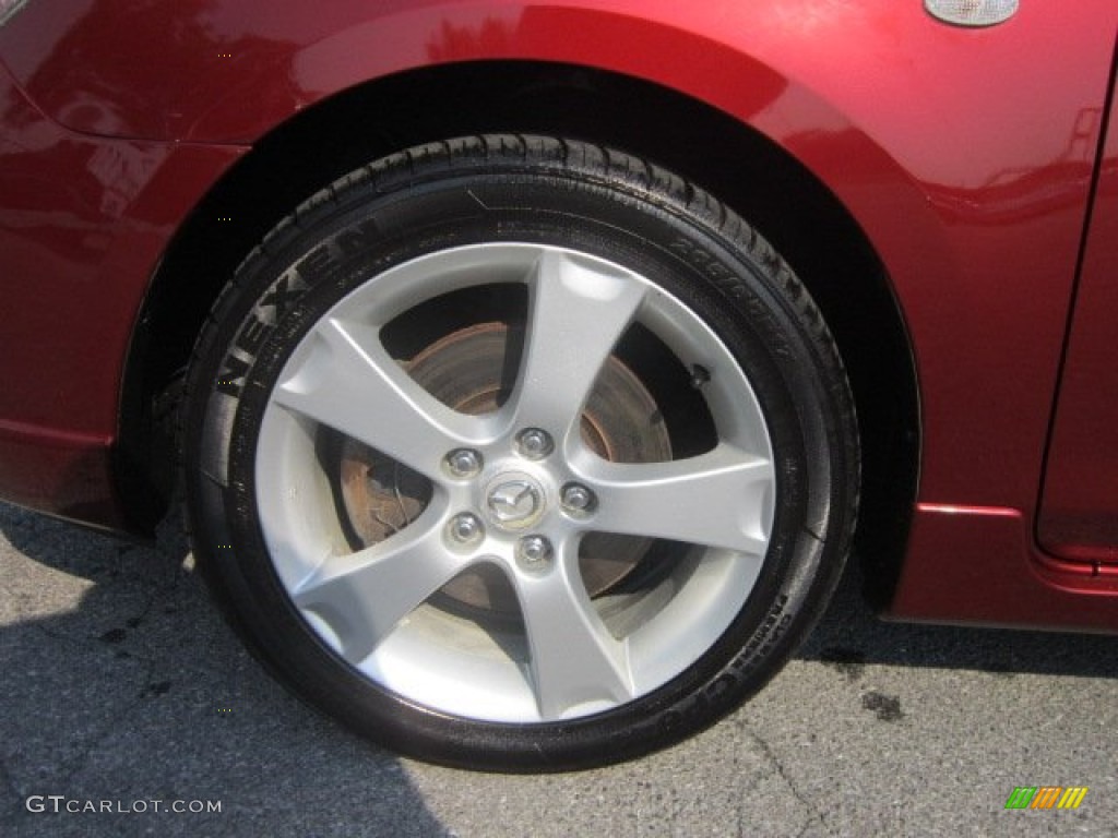 2006 MAZDA3 s Touring Hatchback - Velocity Red Mica / Black/Red photo #10