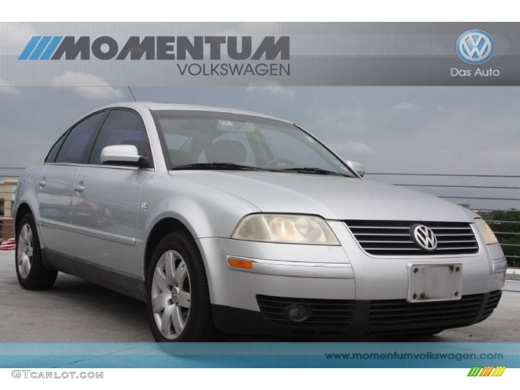 Satin Silver Metallic Volkswagen Passat