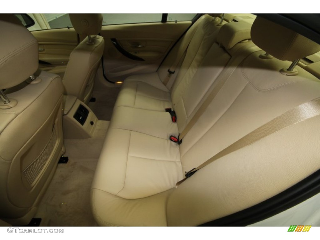 2012 BMW 3 Series 335i Sedan Rear Seat Photo #66902660
