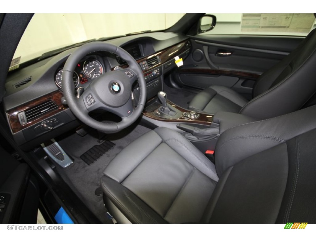 2012 3 Series 335i Coupe - Black Sapphire Metallic / Black photo #11