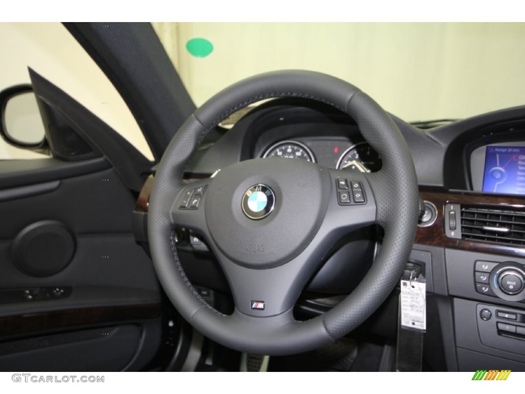 2012 3 Series 335i Coupe - Black Sapphire Metallic / Black photo #24