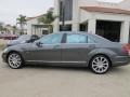 Designo Graphite Metallic 2012 Mercedes-Benz S 550 Sedan Exterior