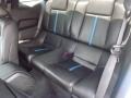 Charcoal Black/Grabber Blue Rear Seat Photo for 2010 Ford Mustang #66905023