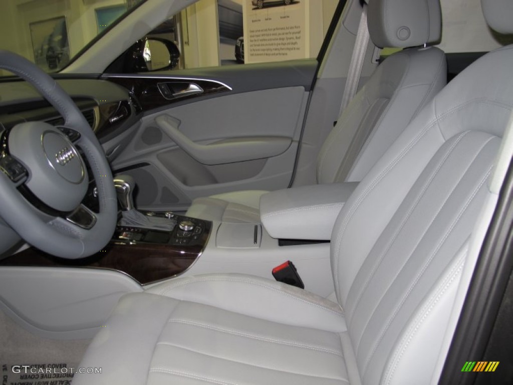 2012 A6 3.0T quattro Sedan - Oolong Gray Metallic / Titanium Gray photo #6