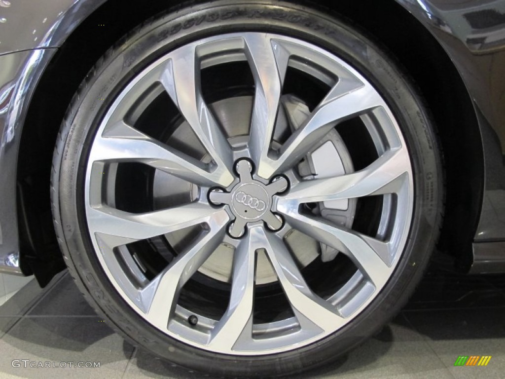 2012 A6 3.0T quattro Sedan - Oolong Gray Metallic / Titanium Gray photo #8