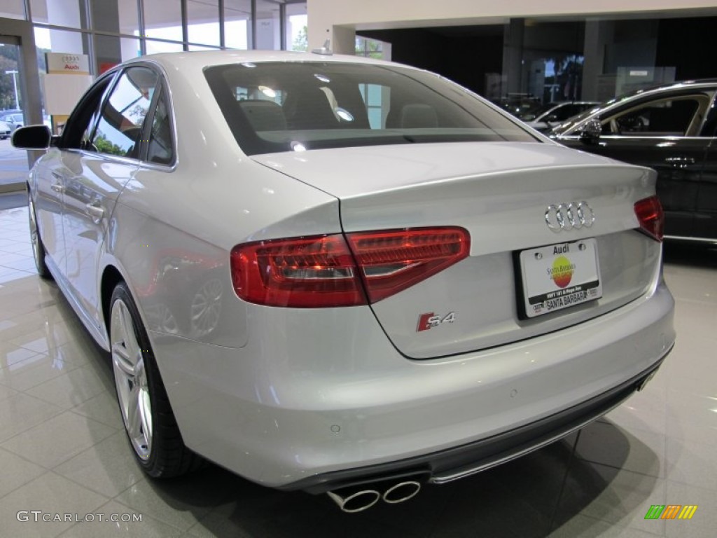 2013 S4 3.0T quattro Sedan - Ice Silver Metallic / Black photo #2