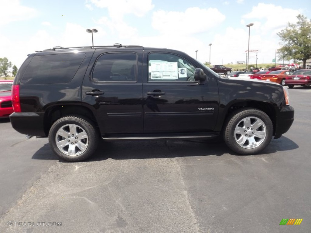 Onyx Black 2013 GMC Yukon SLE Exterior Photo #66905095