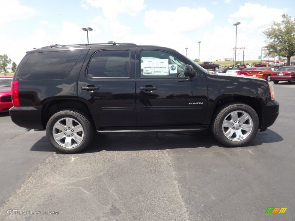 2013 Yukon SLE - Onyx Black / Ebony photo #4