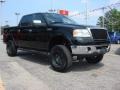 2006 Black Ford F150 Lariat SuperCrew  photo #7