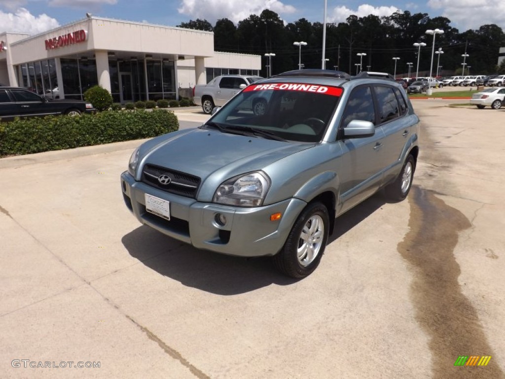 2007 Tucson Limited - Desert Sage Metallic / Gray photo #1