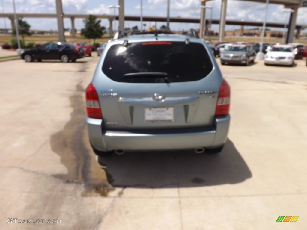 2007 Tucson Limited - Desert Sage Metallic / Gray photo #4