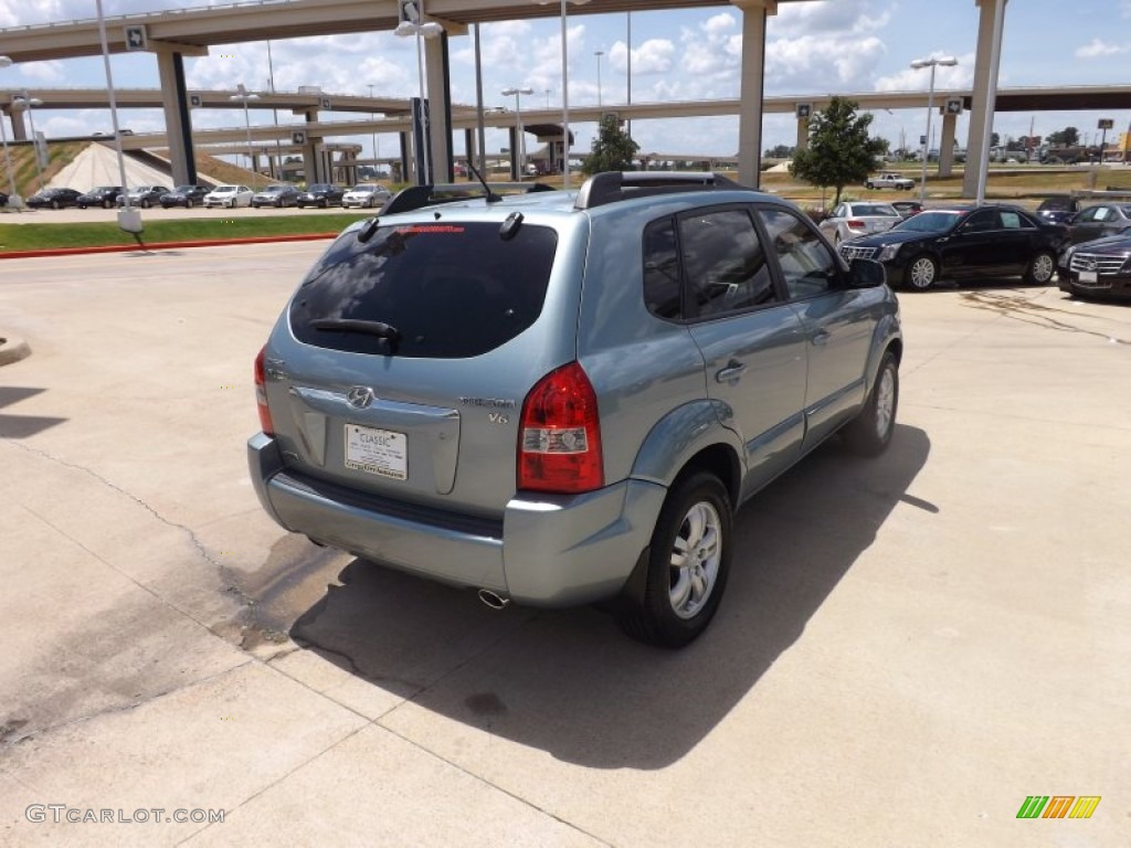 2007 Tucson Limited - Desert Sage Metallic / Gray photo #5