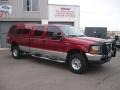 Toreador Red Metallic - F350 Super Duty XLT Crew Cab 4x4 Photo No. 3