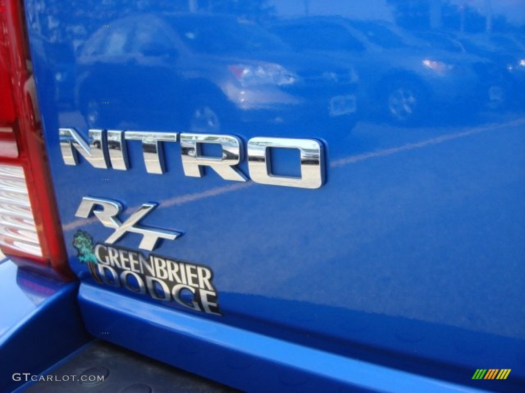 2007 Nitro R/T 4x4 - Electric Blue Pearl / Dark Slate Gray photo #26