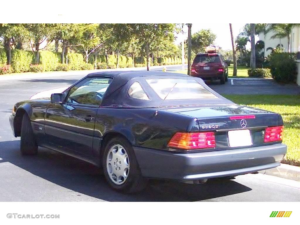 1994 SL 600 Roadster - Midnight Blue / Beige photo #2