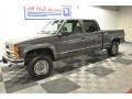 1999 Medium Charcoal Gray Metallic Chevrolet Silverado 2500 LS Crew Cab 4x4  photo #2