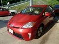 2012 Barcelona Red Metallic Toyota Prius 3rd Gen Three Hybrid  photo #5