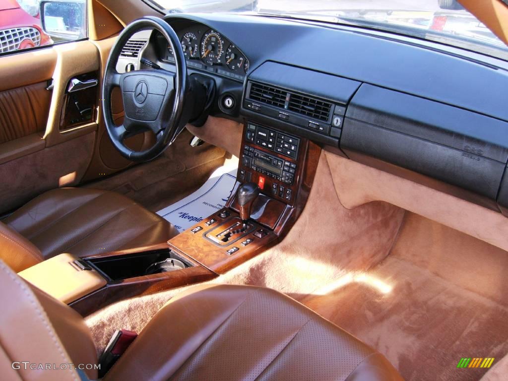 1994 SL 600 Roadster - Midnight Blue / Beige photo #9
