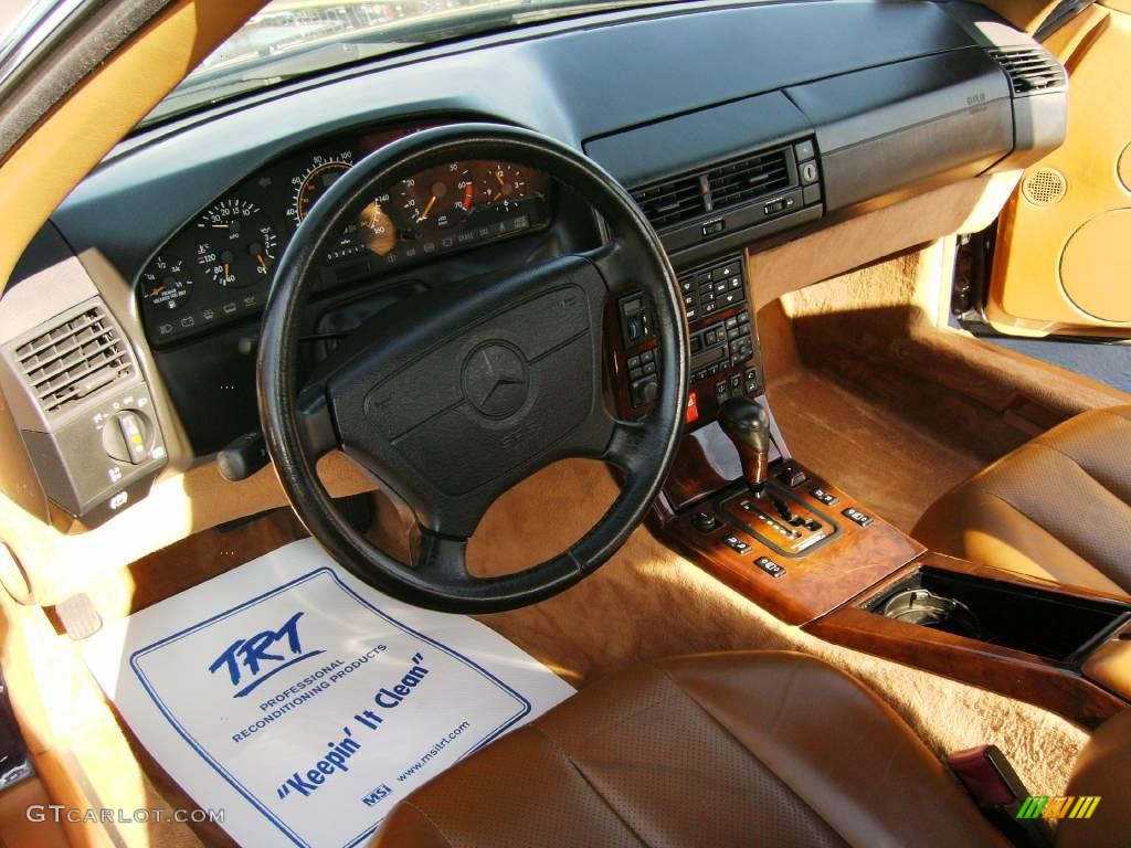 1994 SL 600 Roadster - Midnight Blue / Beige photo #10