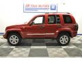 2007 Inferno Red Crystal Pearl Jeep Liberty Limited 4x4  photo #27