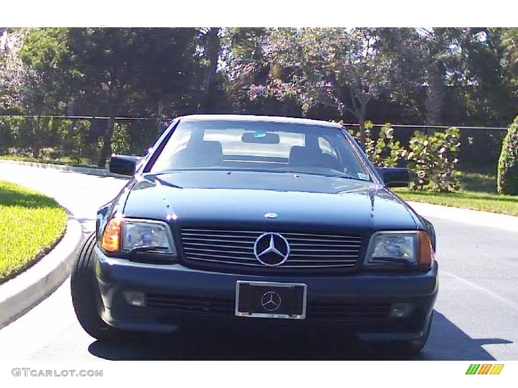 1994 SL 600 Roadster - Midnight Blue / Beige photo #18