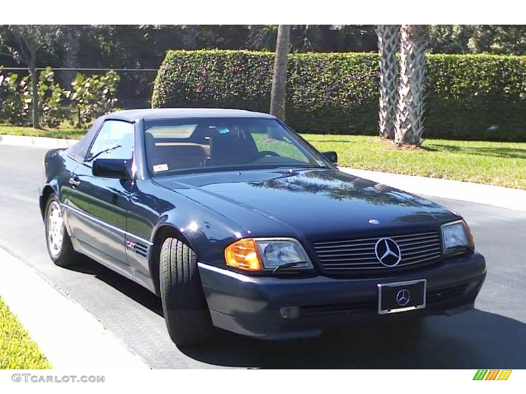 1994 SL 600 Roadster - Midnight Blue / Beige photo #19