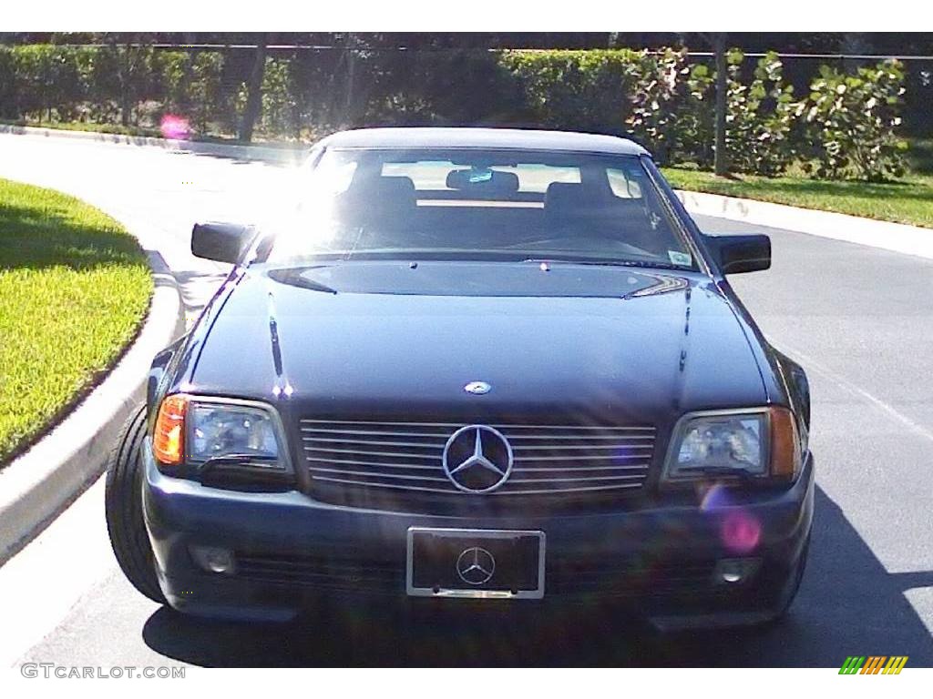 1994 SL 600 Roadster - Midnight Blue / Beige photo #20