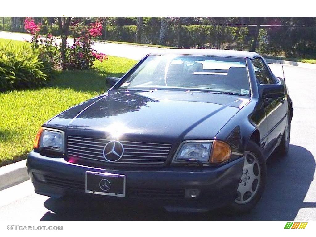 1994 SL 600 Roadster - Midnight Blue / Beige photo #21