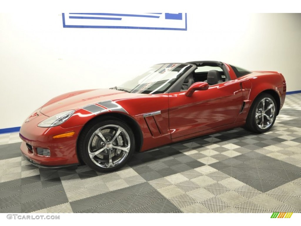 2013 Corvette Grand Sport Coupe - Crystal Red Tintcoat / Ebony photo #42