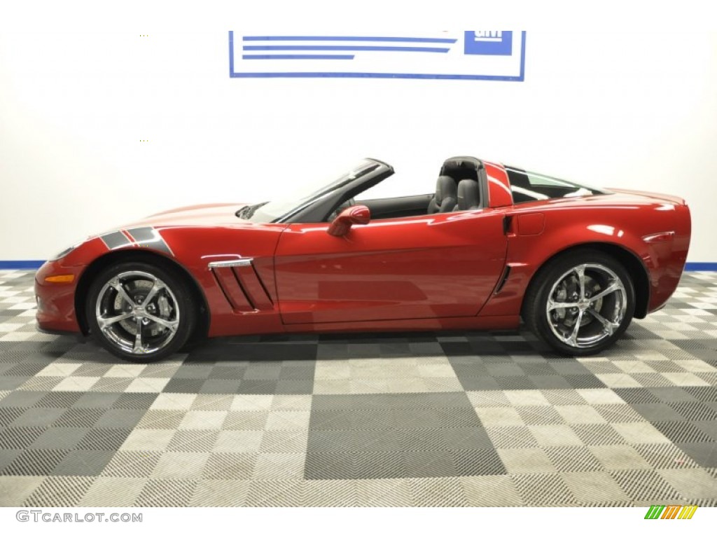 2013 Corvette Grand Sport Coupe - Crystal Red Tintcoat / Ebony photo #44