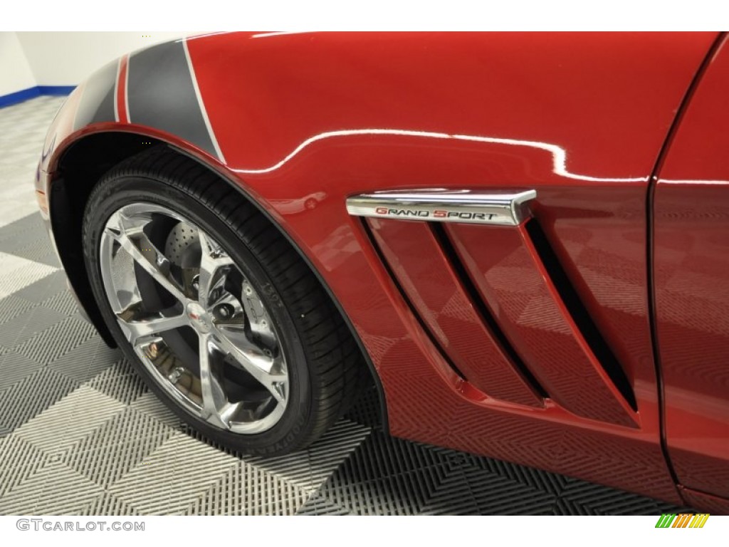 2013 Corvette Grand Sport Coupe - Crystal Red Tintcoat / Ebony photo #49