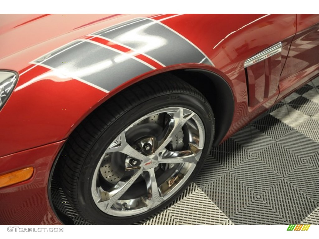 2013 Corvette Grand Sport Coupe - Crystal Red Tintcoat / Ebony photo #50