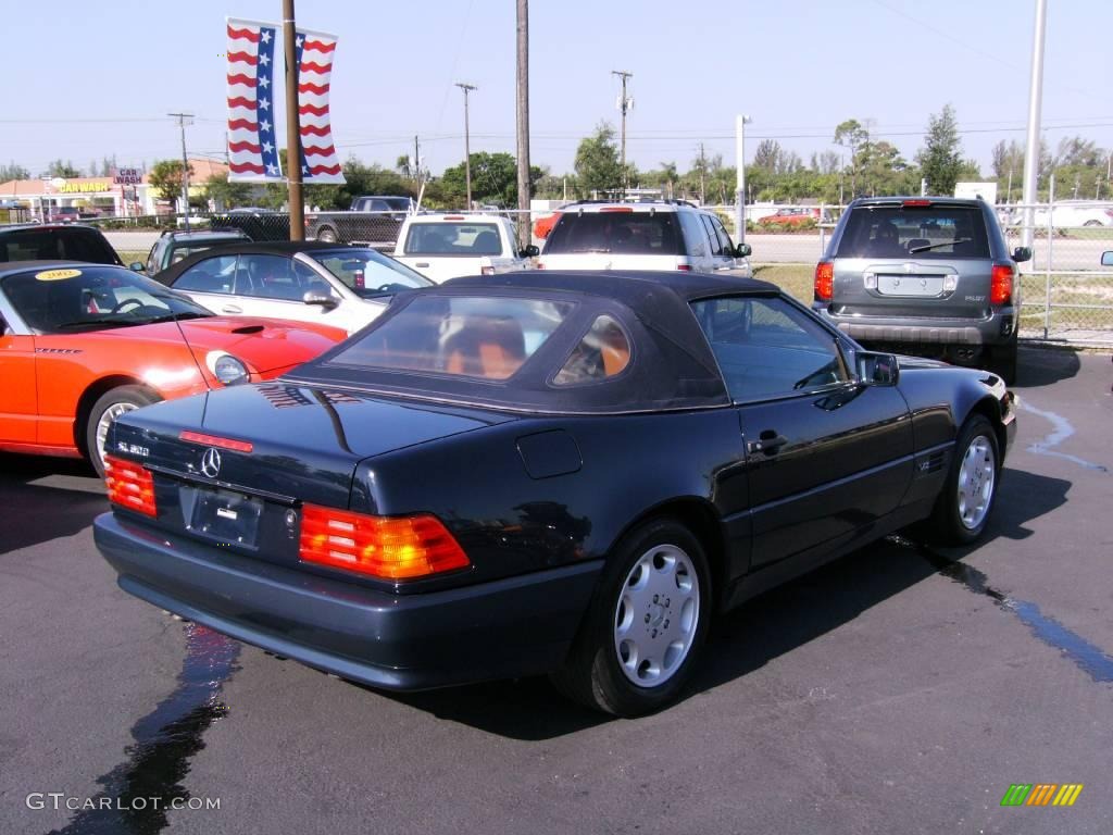 1994 SL 600 Roadster - Midnight Blue / Beige photo #26