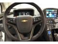 2012 Chevrolet Volt Light Neutral/Dark Accents Interior Steering Wheel Photo