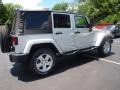 Bright Silver Metallic - Wrangler Unlimited Sahara 4x4 Photo No. 3