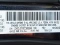 PAR: Maximum Steel Metallic 2012 Dodge Durango Crew AWD Color Code