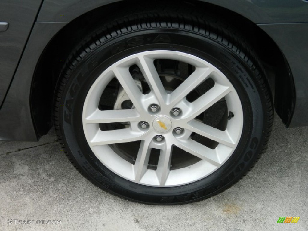 2011 Impala LTZ - Cyber Gray Metallic / Gray photo #22