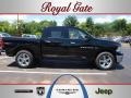 2012 Black Dodge Ram 1500 SLT Crew Cab 4x4  photo #1