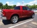 2012 Deep Cherry Red Crystal Pearl Dodge Ram 1500 Laramie Crew Cab 4x4  photo #3