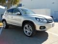 2012 White Gold Metallic Volkswagen Tiguan SEL  photo #1